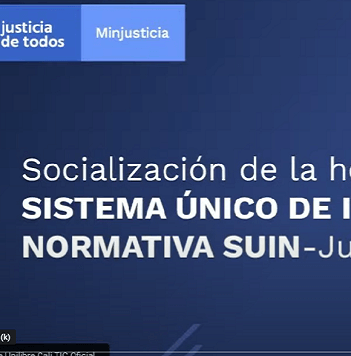Socialización herramienta SUIN JURISCOL