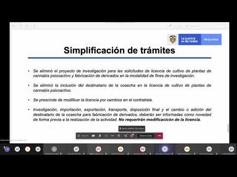 Mesa de reglamentación al proyecto de modificación al decreto 613 de 2017 segundo día Parte Tres