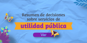 Resumen de las primeras decisiones de otorgamiento del sustituto de servicios de utilidad pública para mujeres cabeza de familia